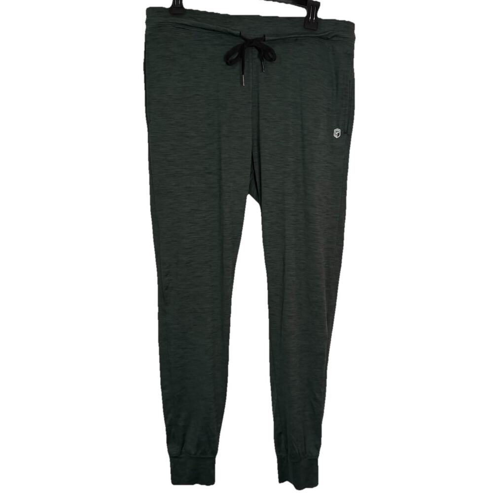 Born Primitive Recovery Jogger Evergreen Fitness Workout Size Large Dark Green
